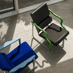 Křeslo Experiment 501, Green / Ultramarine