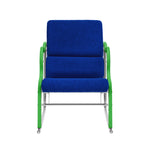 Křeslo Experiment 501, Green / Ultramarine