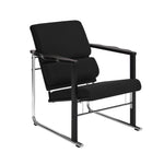 Křeslo Experiment 502, Black / Black Leather