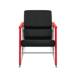 Křeslo Experiment 503, Red / Black Leather