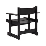 Křeslo Bullnose Black