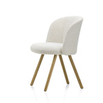 Židle Mikado Sidechair, dřevěná základna