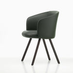 Židle Mikado Armchair, dřevěná základna
