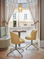 Židle Mikado Sidechair, čtyřramenná základna