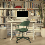 Židle Mynt upholstered, základna s kolečky