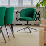 Židle Mikado Sidechair, základna s kolečky