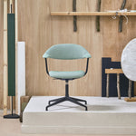 Židle Mynt upholstered, čtyřramenná základna