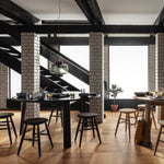 Barová židle Drifted Dark Cork / Black