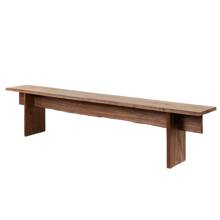 Lavice Bookmatch, Walnut