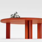 Konferenční stolek Unroll Ø 120 cm