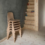 Židle Touchwood, dřevěná základna Walnut