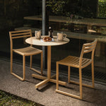 Stůl Chop Round Ultramarine Blue