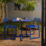 Stůl Chop Square Black Green