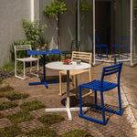 Stůl Chop Square Black Green