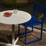 Stůl Chop Square Grey White