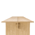 Stůl a lavice Bookmatch 275 cm