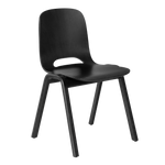 Židle Touchwood, dřevěná základna Black