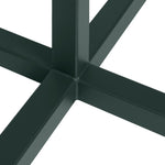 Stůl Chop Round Black Green