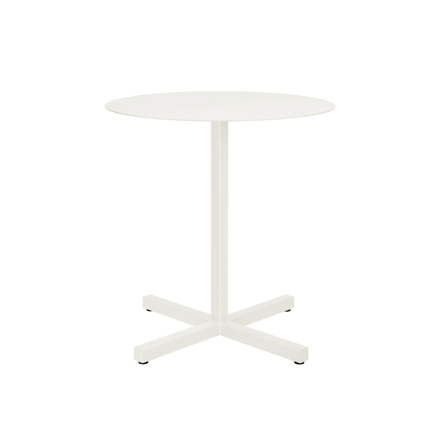 Stůl Chop Round Grey White