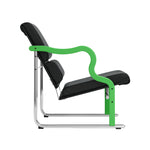 Křeslo Experiment 501, Green / Black Leather