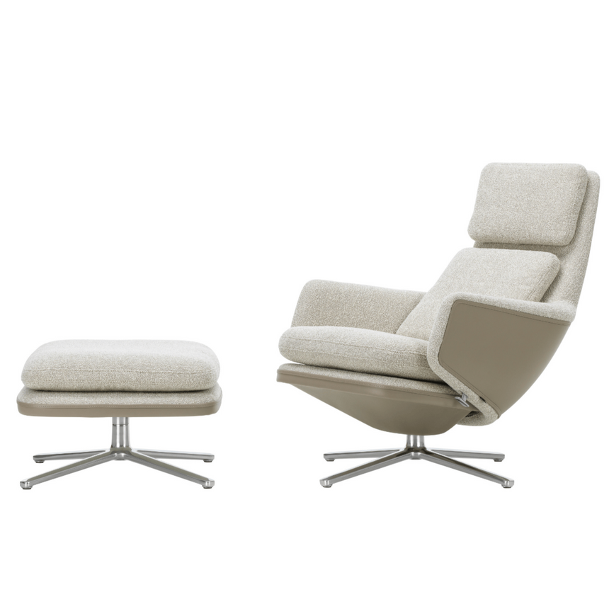 Křeslo Grand Relax s otomanem
