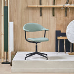 Židle Mynt upholstered, čtyřramenná základna
