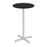 Stůl Chop Bar Round Laminate / Stainless