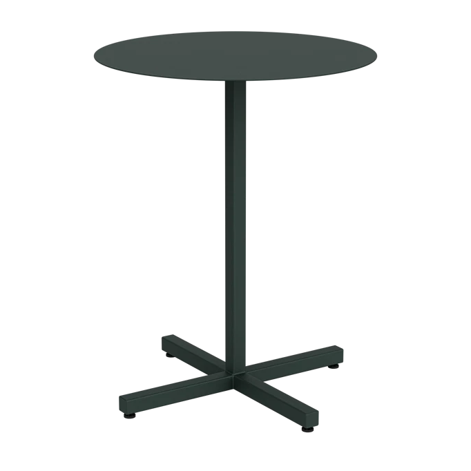 Stůl Chop Counter Round Black Green