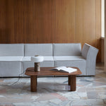 Konferenční stolek Filar Low, Dark oak