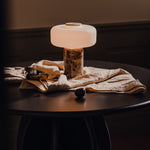 Stolní lampa Fonte Brown