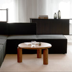 Konferenční stolek Neo Low, Dark oak