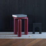 Odkládací stolek Neo High, Burgundy