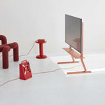 Organizér kabelů Cable Stand - Dusty Rose