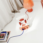 Organizér kabelů Cable Stand - Dusty Rose