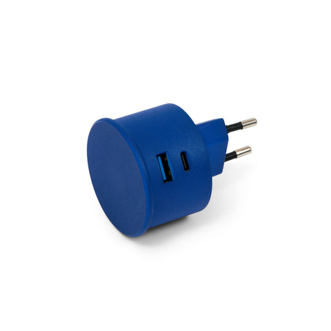 Napájecí adapter Power Adapter 1x USB-C, 1x USB-A - Ultra Marine