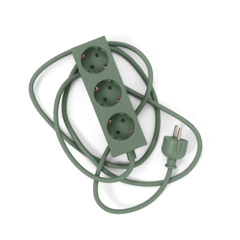 Magnetický prodlužovací kabel Power Bar -  Mossy Green