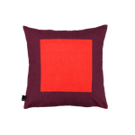 Dekorativní polštář Square 45 x 45 cm, Burgundy/Blush