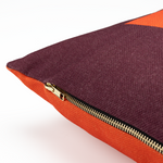 Dekorativní polštář Square 45 x 45 cm, Burgundy/Blush