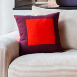 Dekorativní polštář Square 45 x 45 cm, Purple/Blue