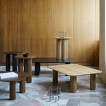 Konferenční stolek Filar Low, Natur oak