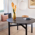 Kulatý stůl Fjord Black