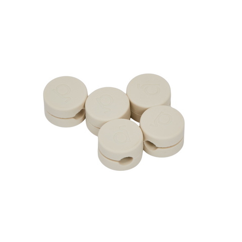 Klipy na kabely Cable Clips - Pearl